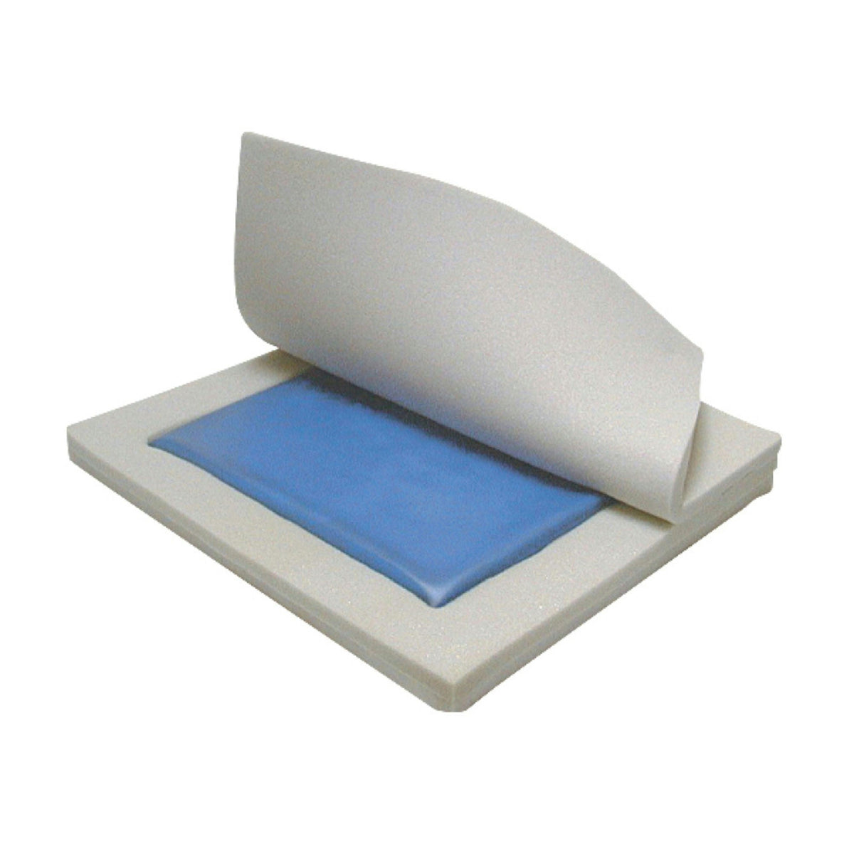 Drive Gel-U-Seat Lite Foam/Gel Seat Cushion, 20" W x 16" L x 2" D - 8040-3-Single - LL Medico