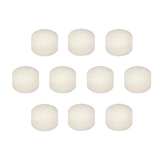 Eleven Drive Compressor Nebulizer System Replacement Filters by Drive are displayed in a grid pattern on a plain white background.