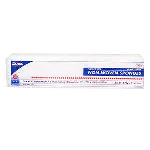 Dukal Clinisorb Non-Woven Sponges, Non-Sterile, 2" x 2", 4-Ply - 2102-Box - LL Medico