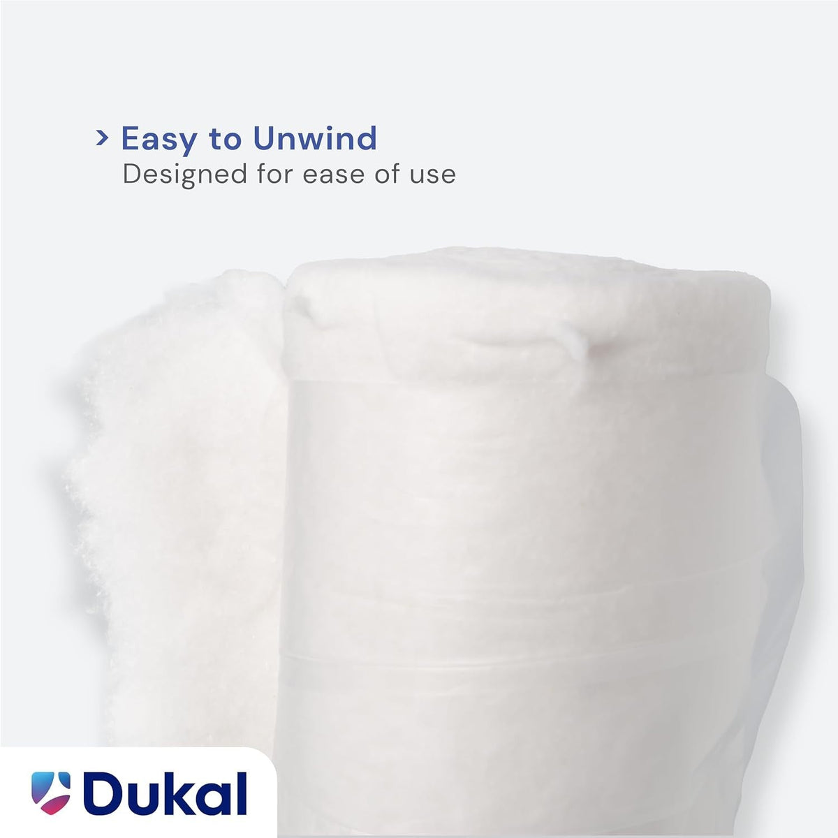 Dukal Cotton Roll, Non-Sterile, 1 lb - CR1-12-Single - LL Medico