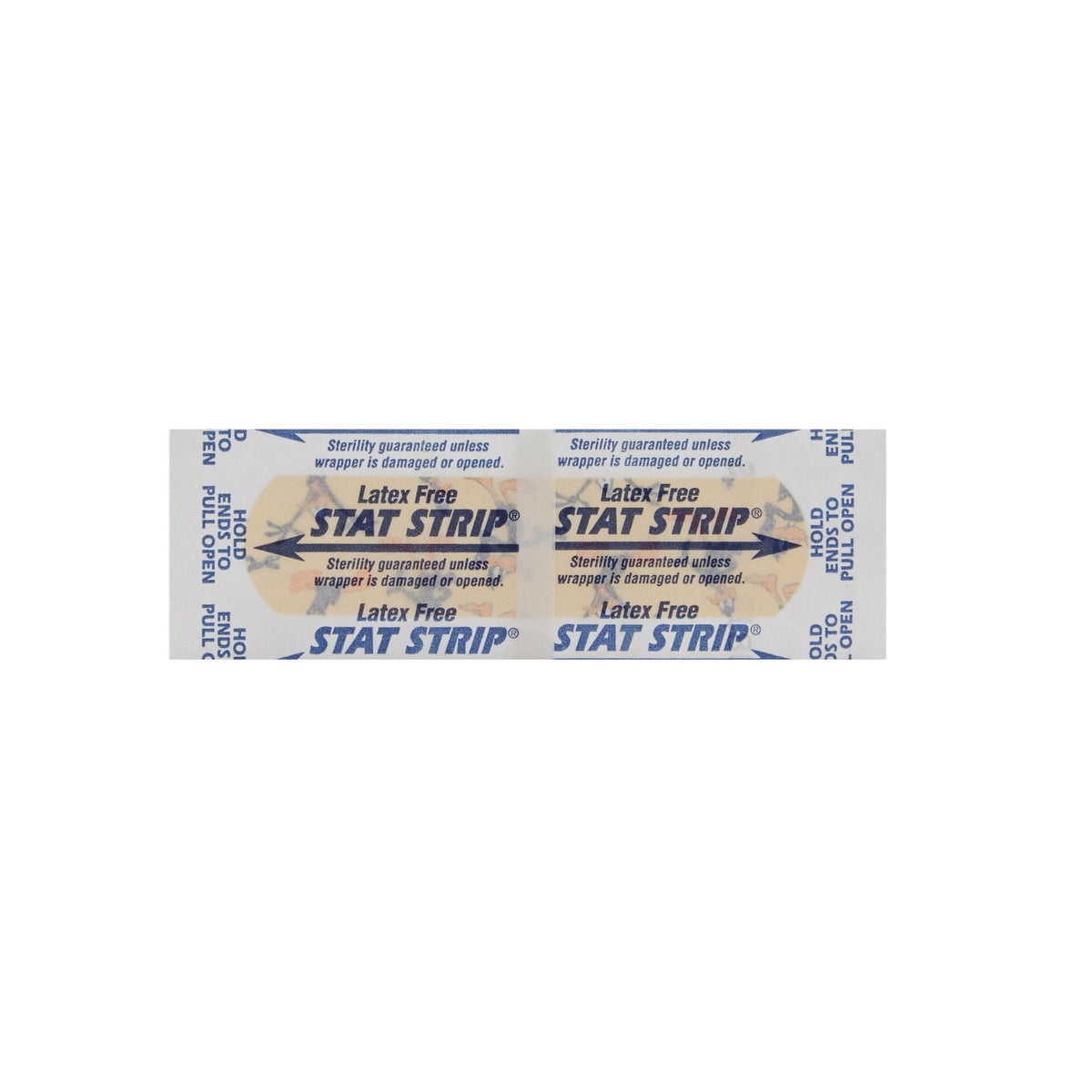 Dukal Looney Tunes Stat Strip Adhesive Bandages, Sterile, Bugs Bunny & Daffy Duck, 3/4" x 3" - 1075737-Box - LL Medico