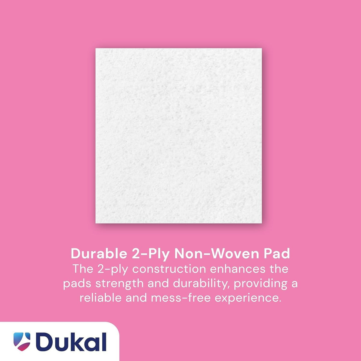 Dukal Nail Polish Remover Pads, 50 mm x 57 mm - 862-Box - LL Medico