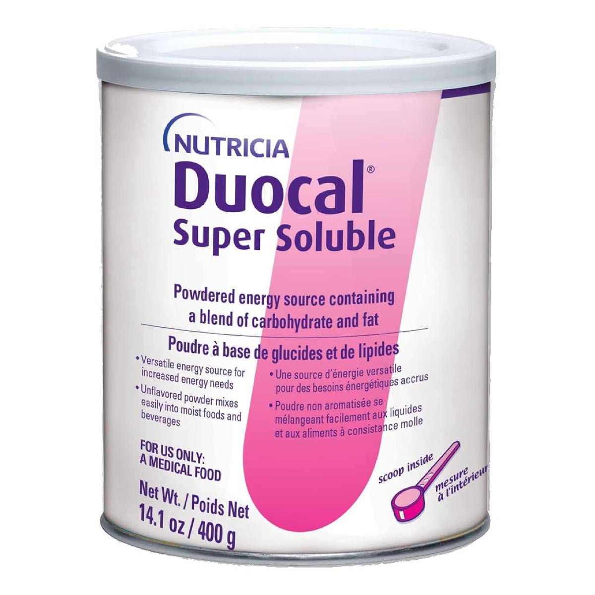 Duocal Oral Supplement Powder, Unflavored, 14 oz - 49828-Single - LL Medico