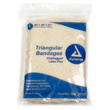 Dynarex Triangular Bandage, 36" x 36" x 51", Box of 12 - 3672-Box - LL Medico