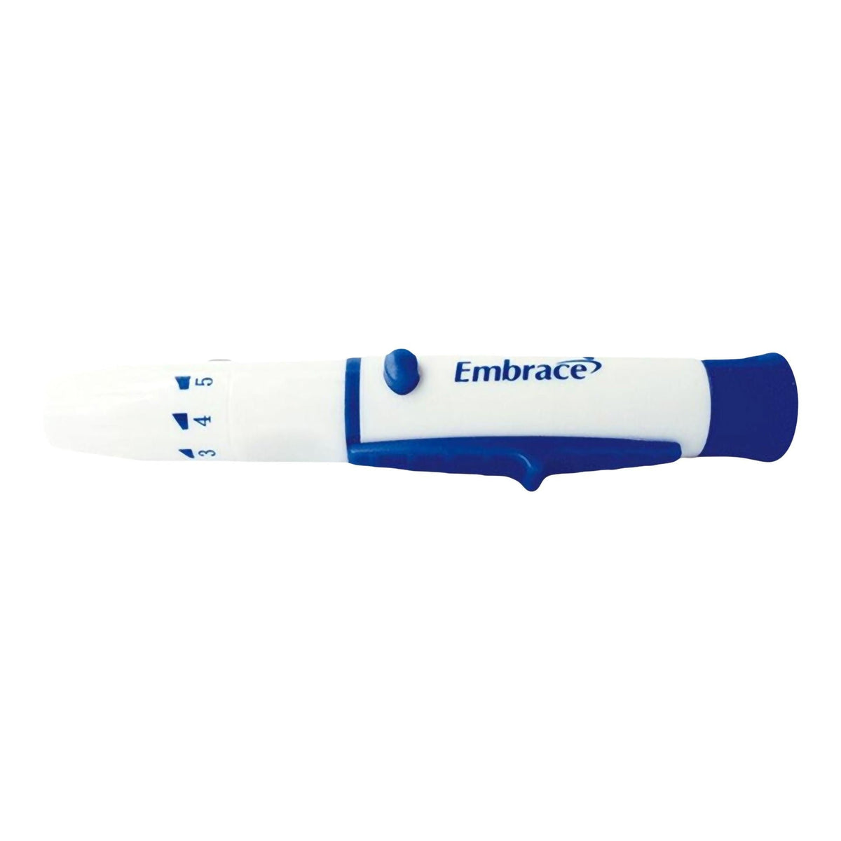 Embrace Lancing Device with Ejector - APX02AB0122-Box - LL Medico