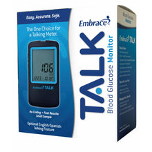 EmbraceTALK No Code Talking Blood Glucose Meter - APX03AB0300 - LL Medico