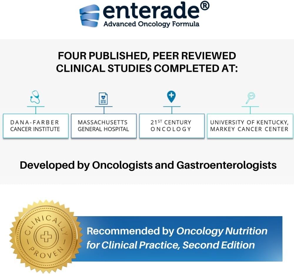 enterade Advanced Oncology Oral Supplement Powder Packets, Orange Berry, 0.13 oz - 20850052516011-Box - LL Medico