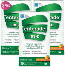 enterade IBS-D Powder Packet, Orange, 0.14 oz - 40850052516015-Box - LL Medico