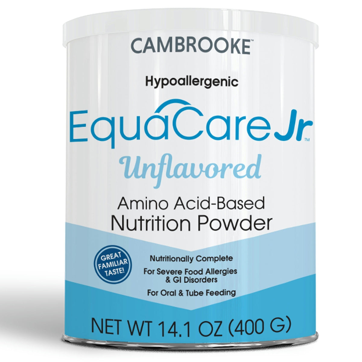 EquaCare Jr Amino Acid Based Pediatric Nutrition Powder, Unflavored, 14.1 oz - 48101-Single - LL Medico