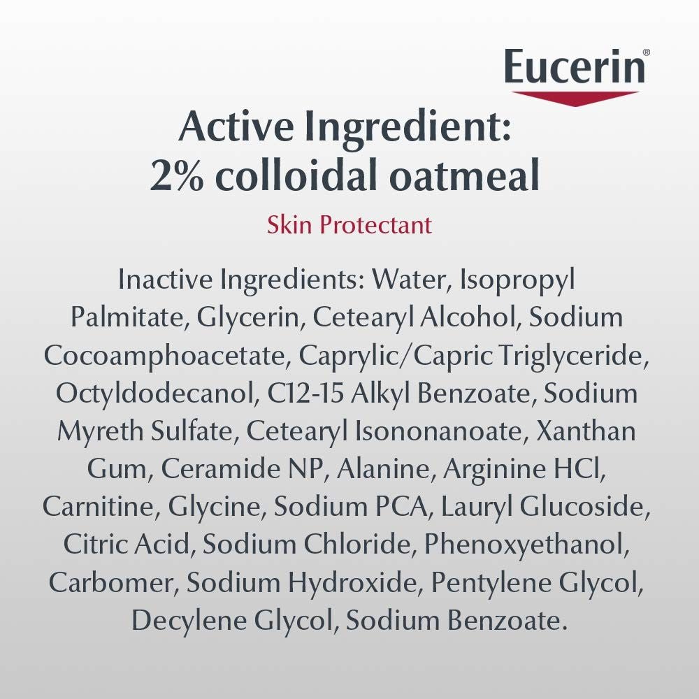 Eucerin Baby Eczema Relief Cream & Body Wash, Unscented, 13.5 fl oz - 07214002603-Single - LL Medico