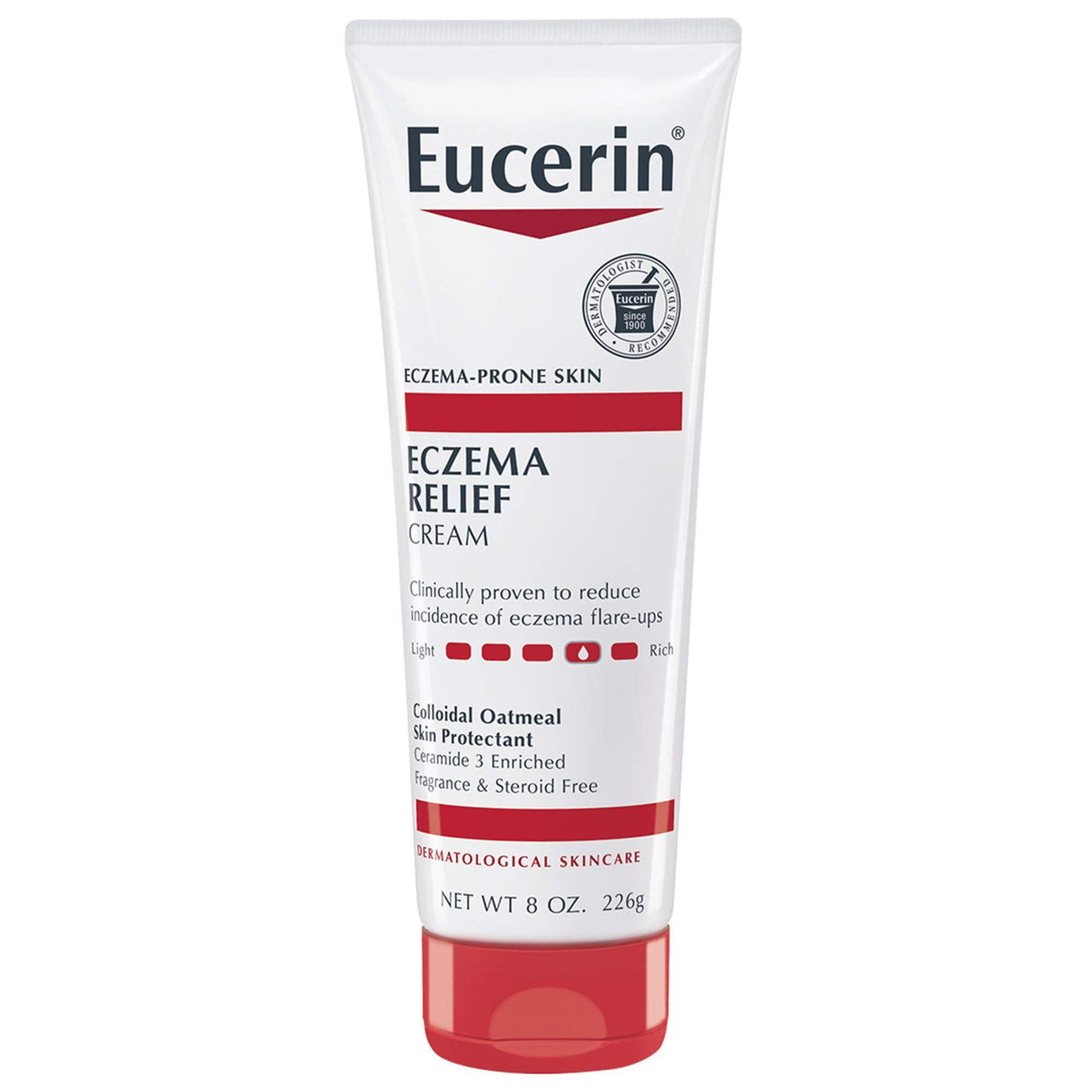 Eucerin Eczema Relief Cream, 8 oz. - 05805101392-Single - LL Medico