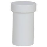 Ezy Dose Ointment Container, Plastic, White, 1 oz
