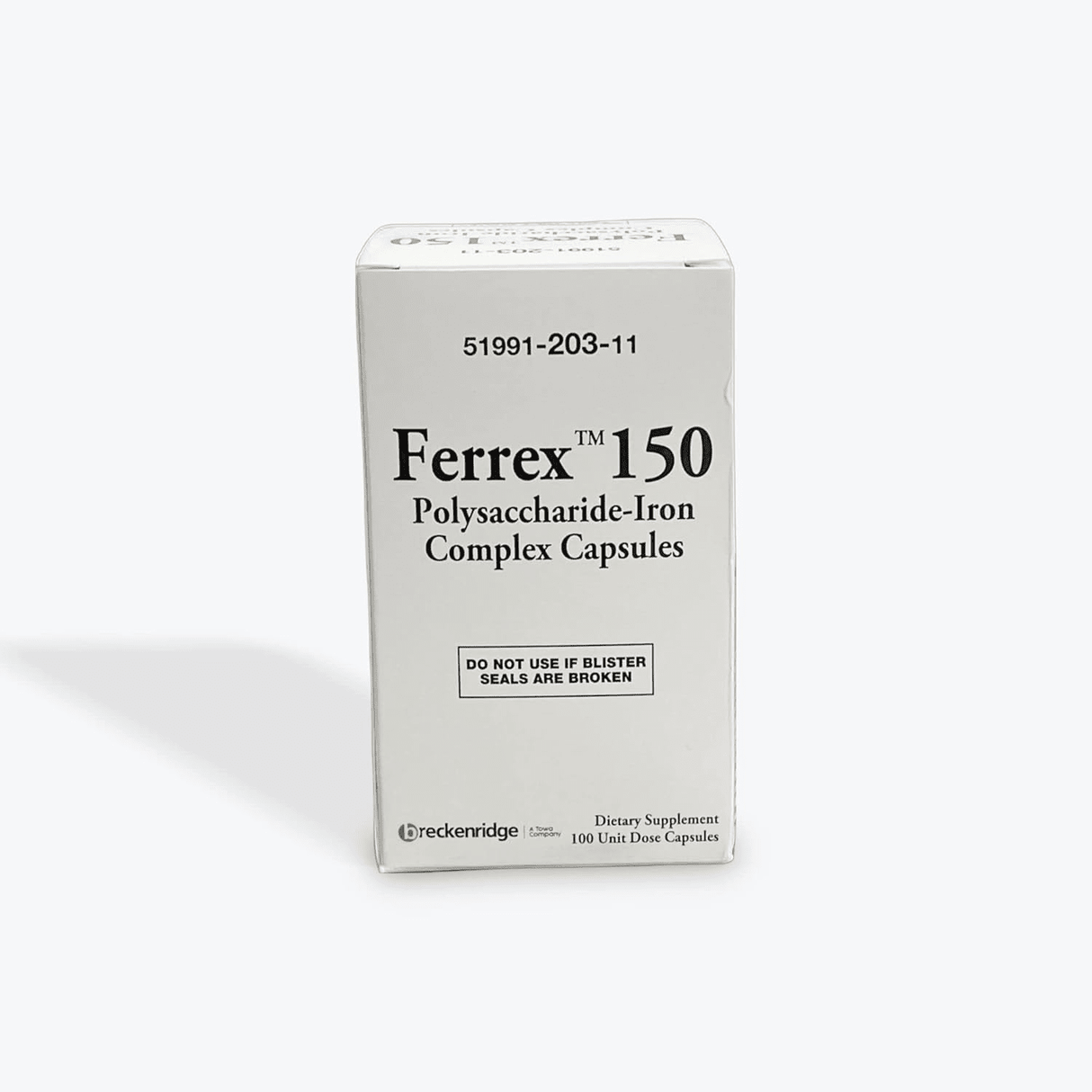 Ferrex 150 Polysaccharide - Iron Complex Mineral Supplement - 51991020311 - LL Medico