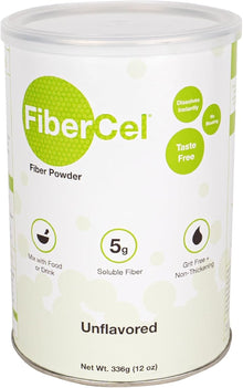 FiberCel Fiber Powder, Unflavored, 12 oz - GH-13-Single - LL Medico