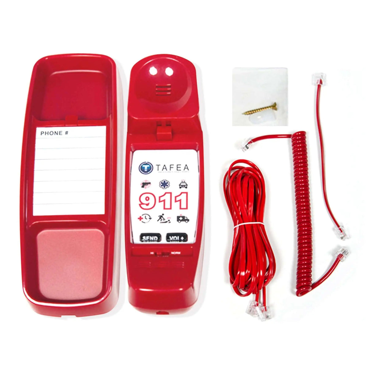 FIRST by TAFEA Lift-to-Call 911 Emergency Phone - FIRST - LL Medico