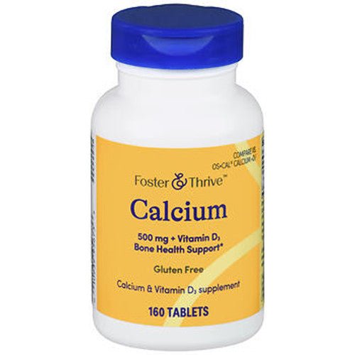 Foster & Thrive Calcium + Vitamin D3 Joint Health Supplement - 1093995681 - LL Medico