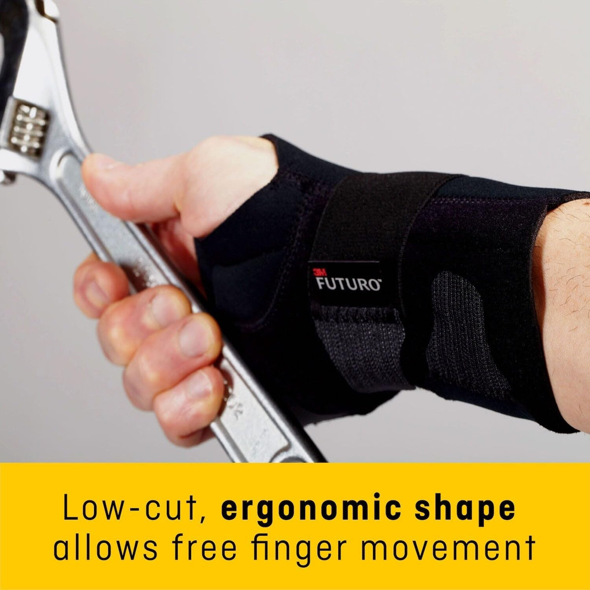 Futuro Wrist Brace, Right Hand, Compression Stab - 48400ENR-Single - LL Medico