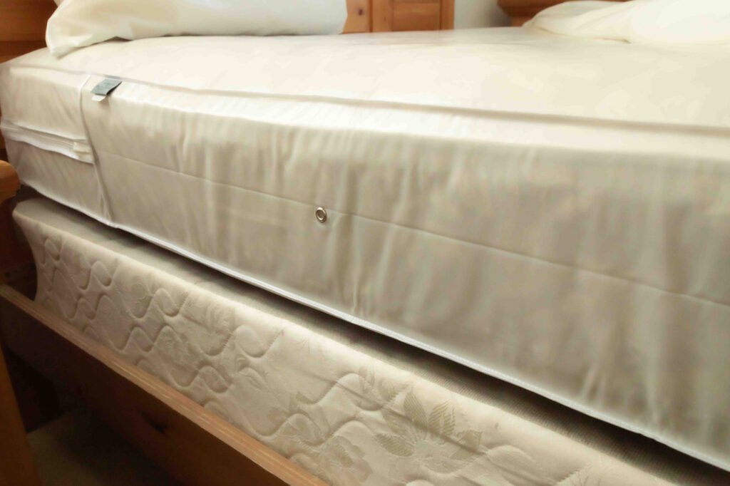 Gary Heavy Duty Plastic Mattress Cover Protector, Full - GMC-FULL-ELASTIC-MILKY7-8 - LL Medico