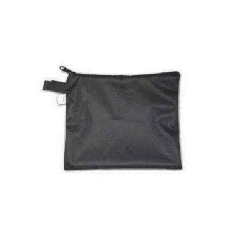 The GaryWear PUL Travel & Laundry Bag by GaryWear is a durable black zippered pouch with a side handle and tag, ideal for laundry or incontinence pants, shown against a white background.