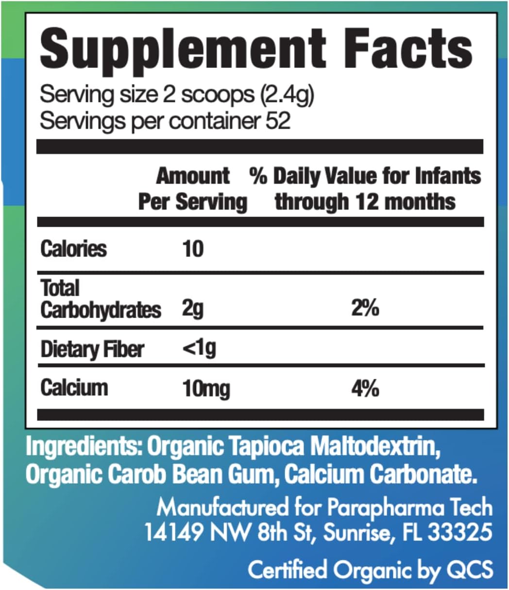 Gelmix Organic Infant Thickener for Breast Milk & Formula, Unflavored - GEL-WHO-004-Single - LL Medico