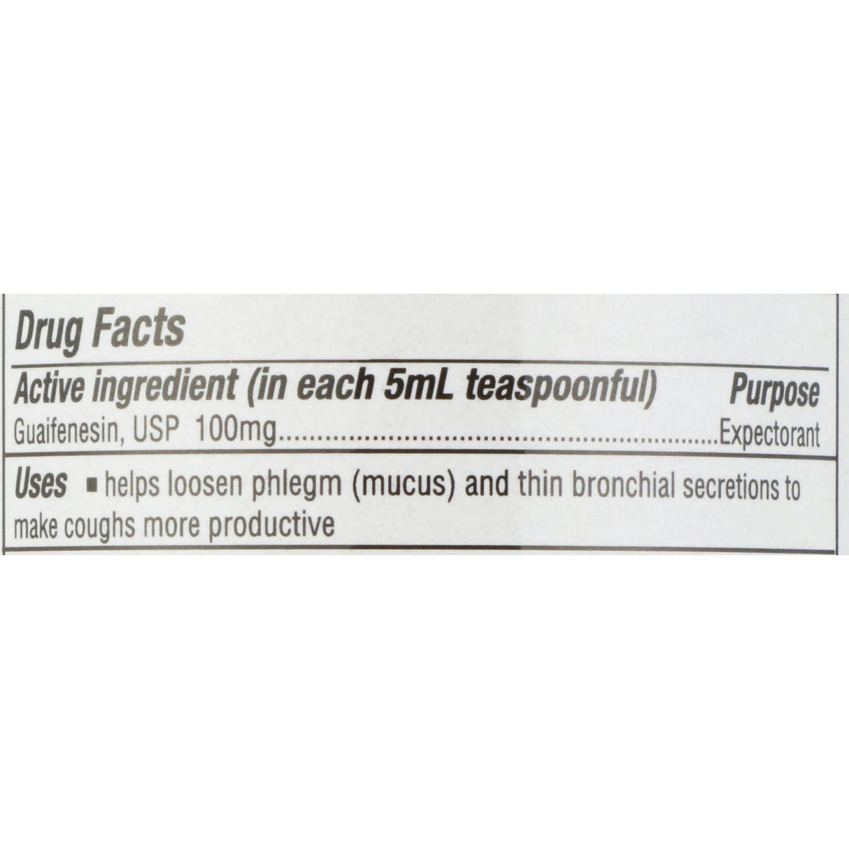 Geri - Care Geri - Tussin Expectorant Cough Relief Liquid - QROB-16-GCP-Single - LL Medico