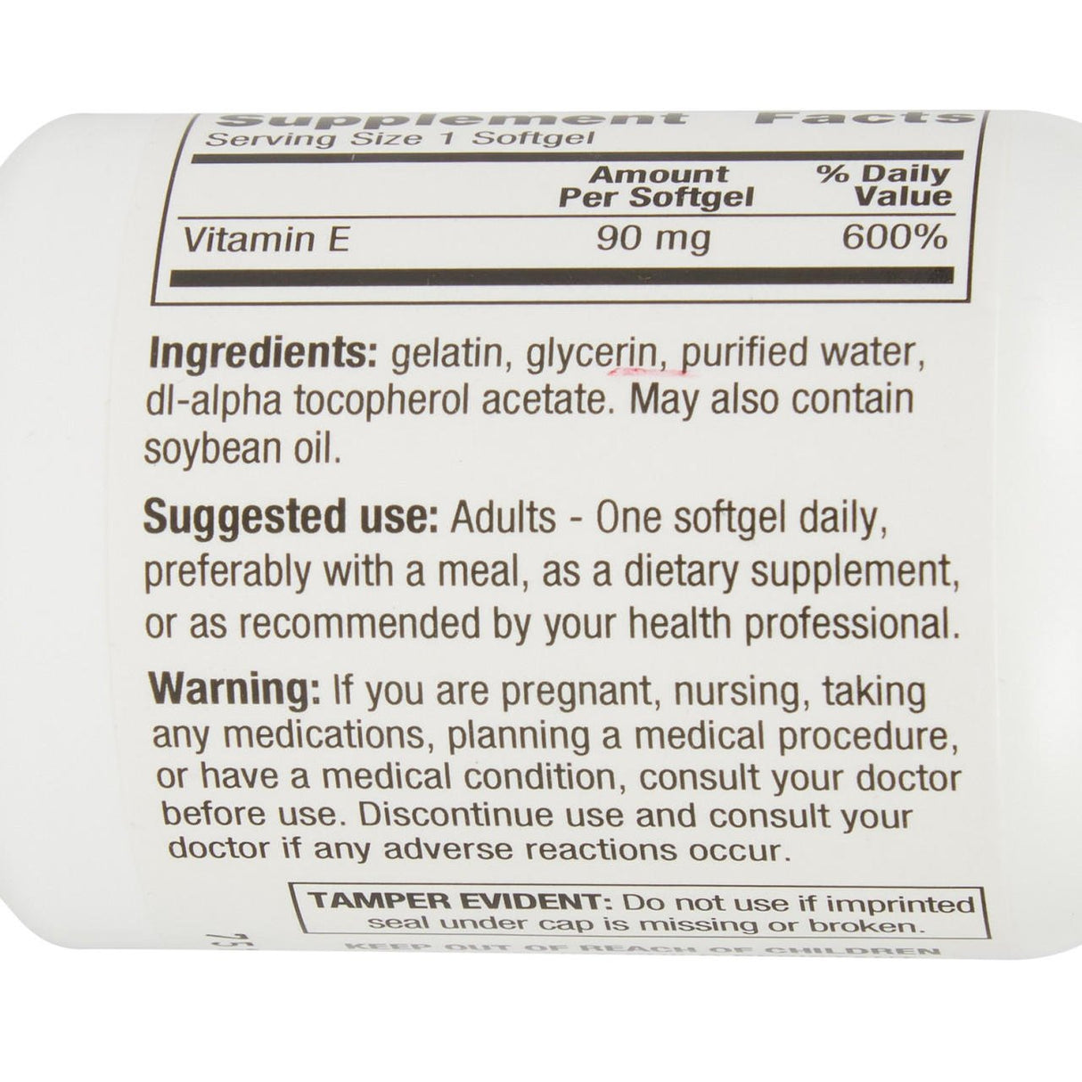 Geri - Care Vitamin E Supplement, 200 IU - 751-01-GCP - LL Medico