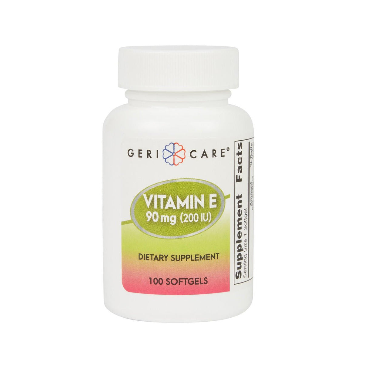 Geri - Care Vitamin E Supplement, 200 IU - 751-01-GCP - LL Medico