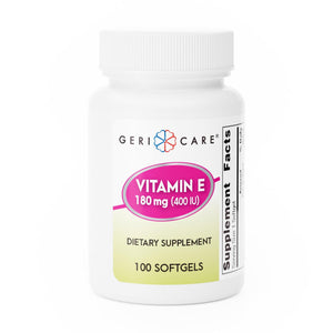 Geri - Care Vitamin E Supplement, 400 IU - 752-01-GCP - LL Medico