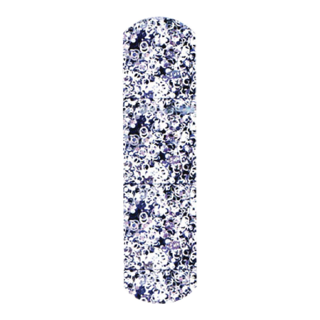 Glitter Stat Strip Kid Design (Glitter Stars and Stripes) Adhesive Strip