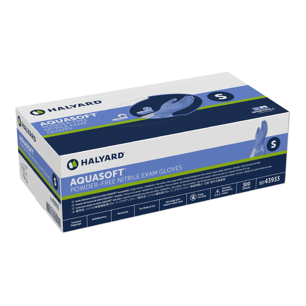 Halyard Aquasoft Nitrile Exam Glove - 43933-Box - LL Medico