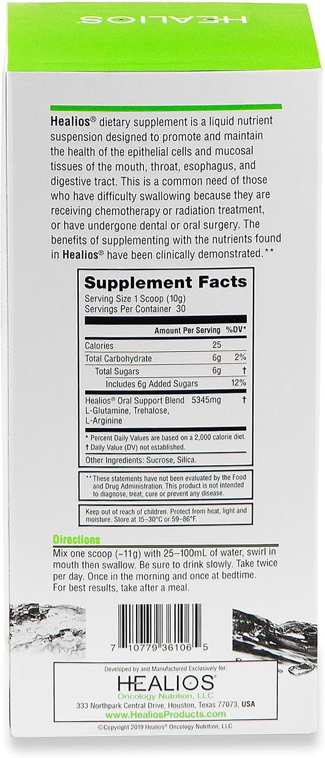 Healios Unflavored Oral Supplement Powder, 10.93 oz - GN0195-Single - LL Medico