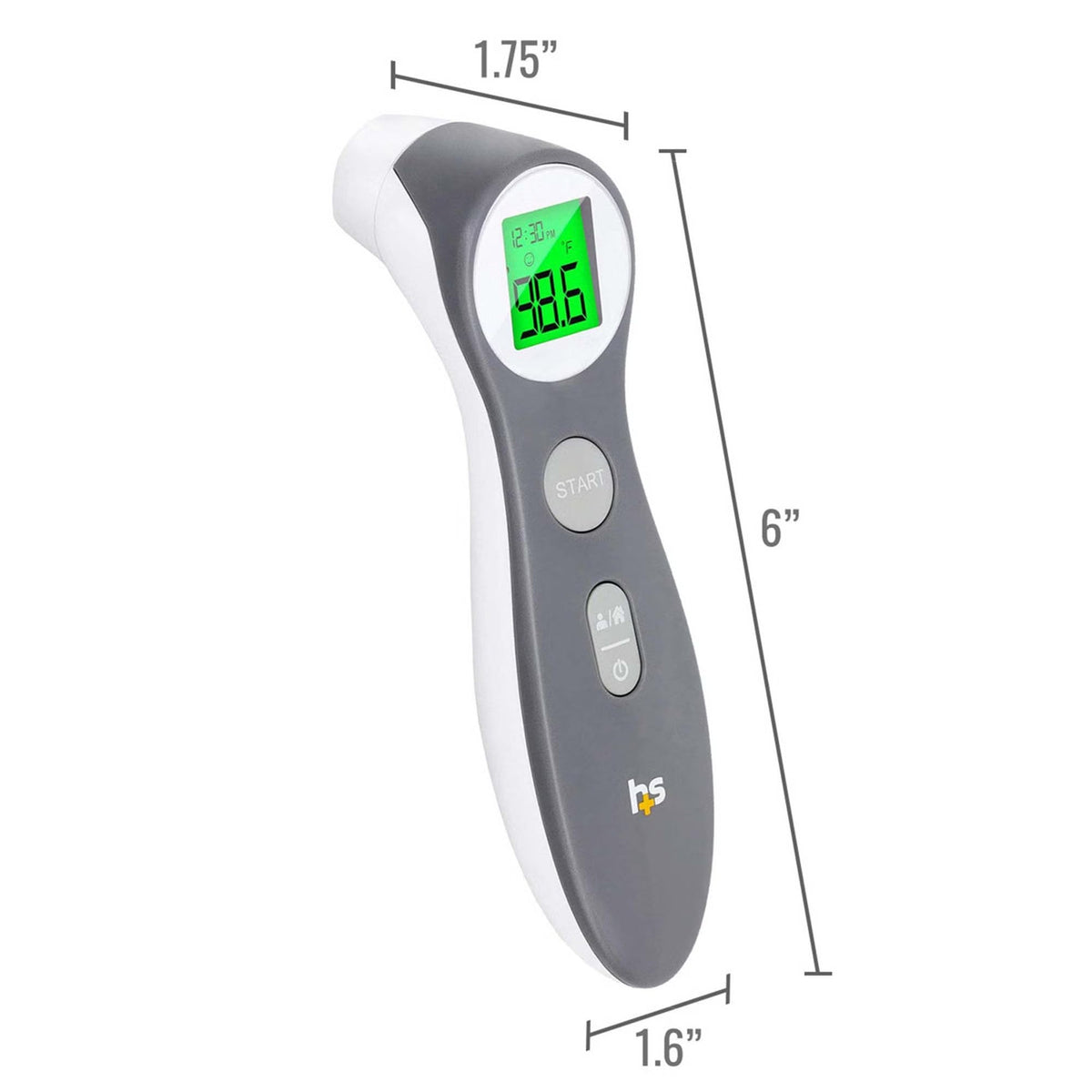 HealthSmart Non-Contact Infrared Forehead Thermometer - 18-555-000-Single - LL Medico