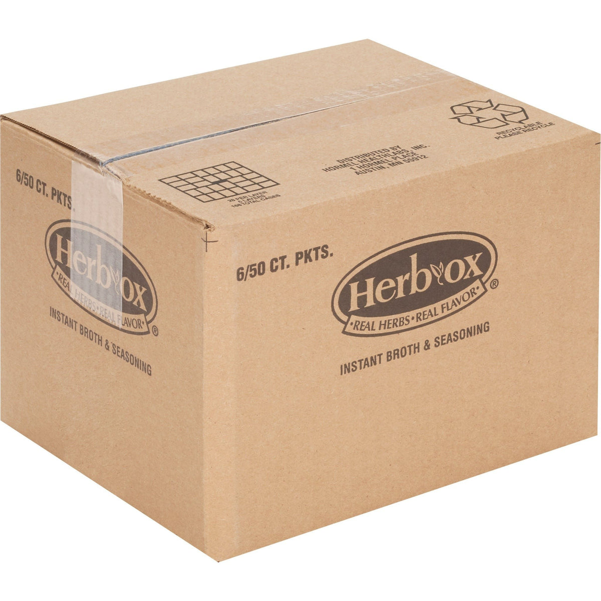 Herb-Ox Instant Broth, Vegetable, 7.5 oz Packet - 35562-Box - LL Medico