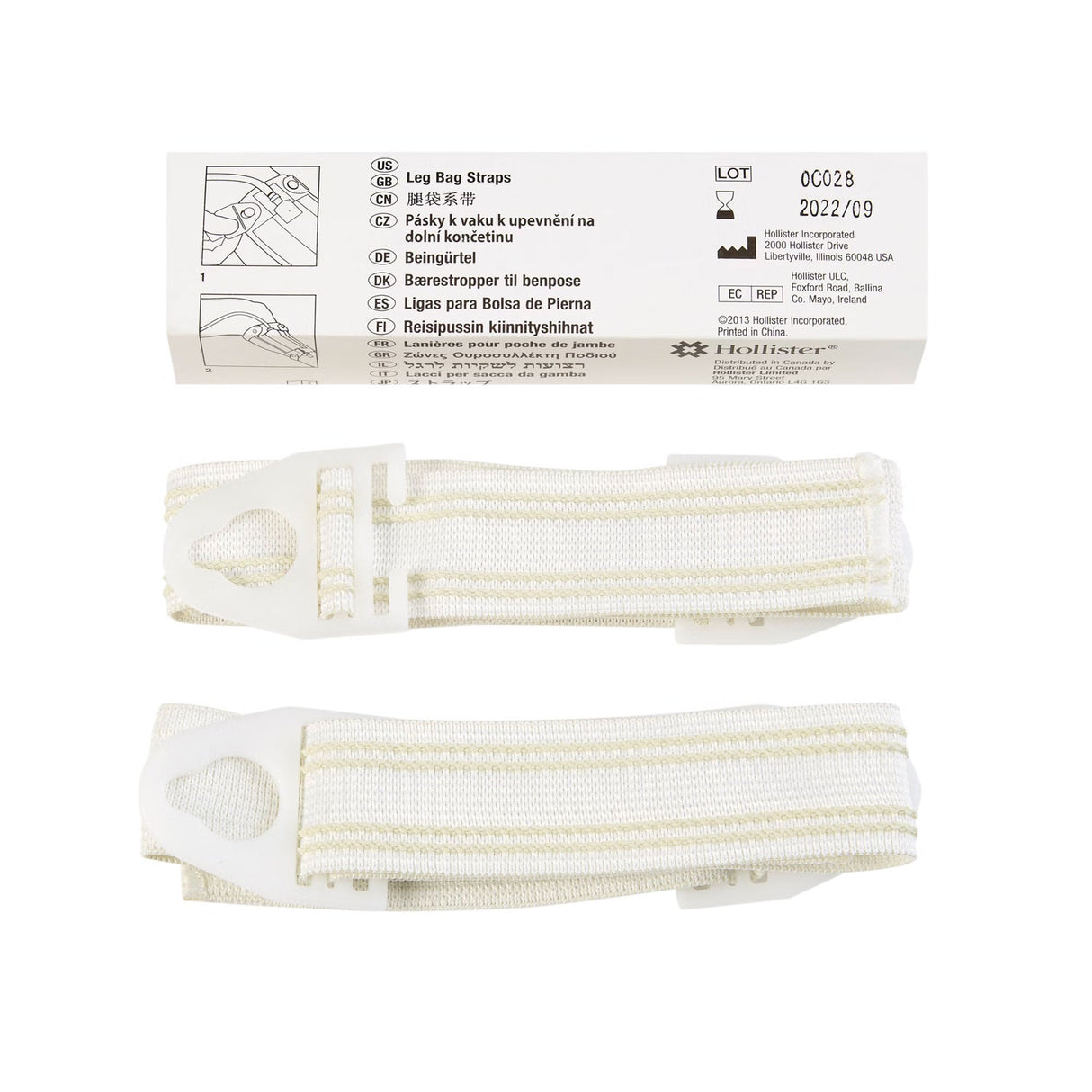 Hollister Leg Strap, Medium - 9343-Single - LL Medico