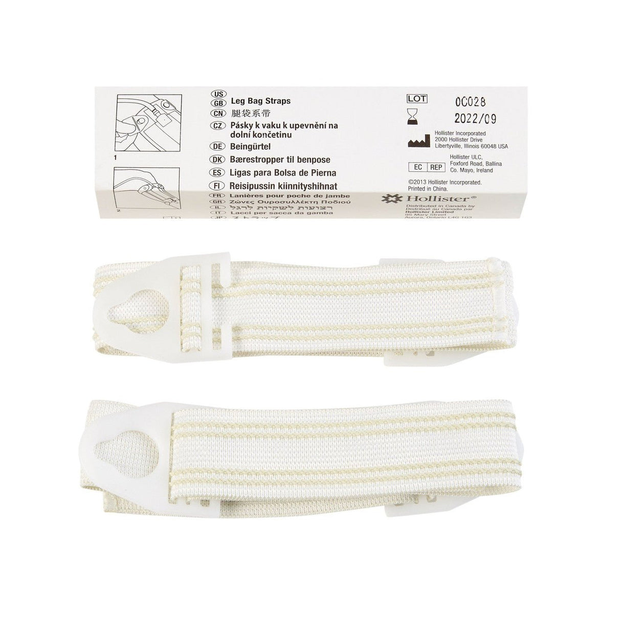Hollister Leg Strap, Small - 9342-Single - LL Medico