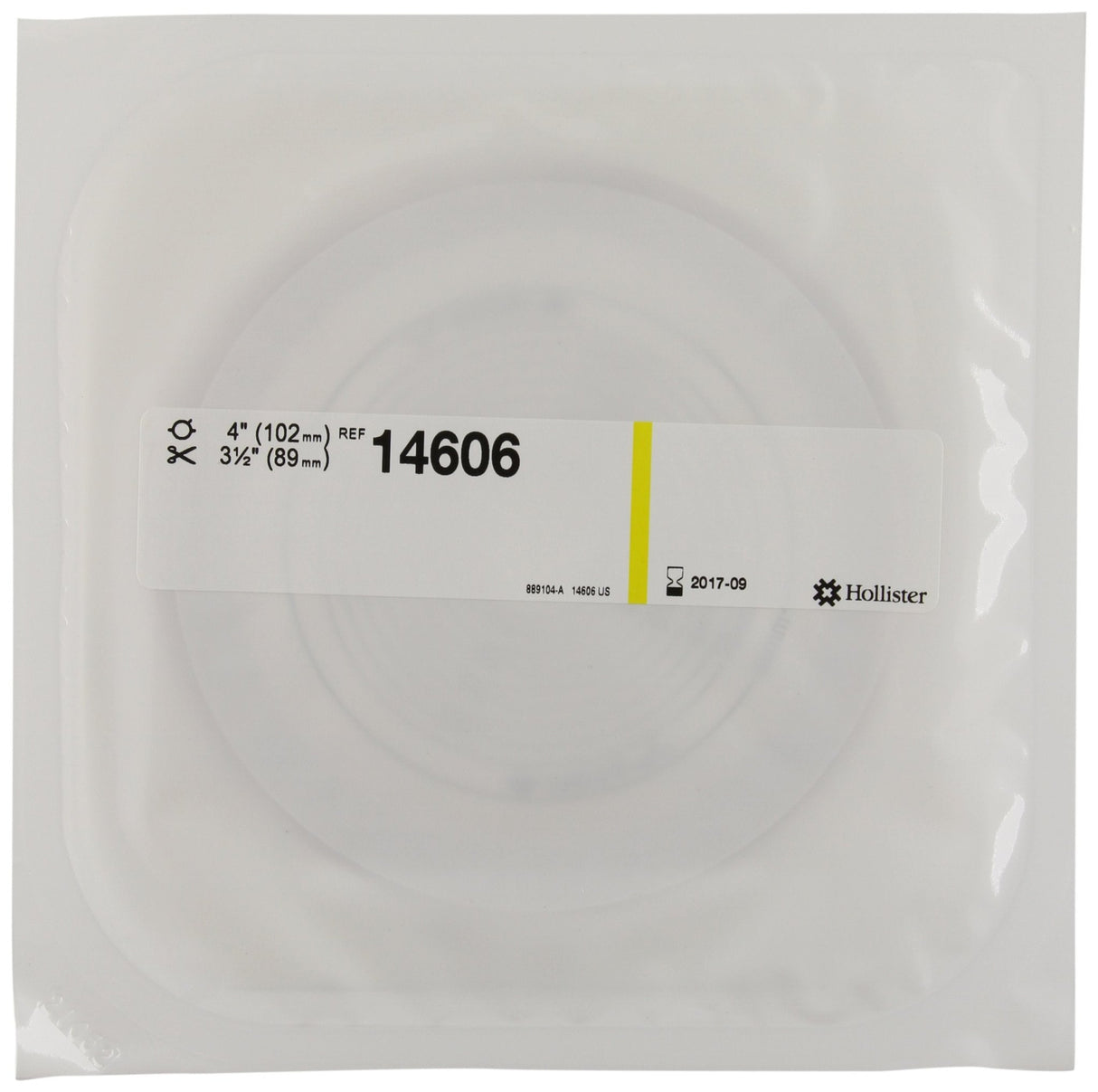 Hollister New Image Flextend Two-Piece Skin Barrier, Floating Flange, Cut-to-Fit, 102 mm Flange - 14606-Box - LL Medico