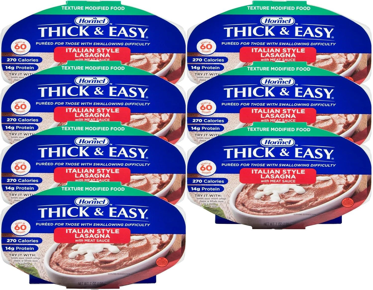 Hormel Thick & Easy Purees, Italian Style Lasagna, Case/7 - 60744-Case - LL Medico
