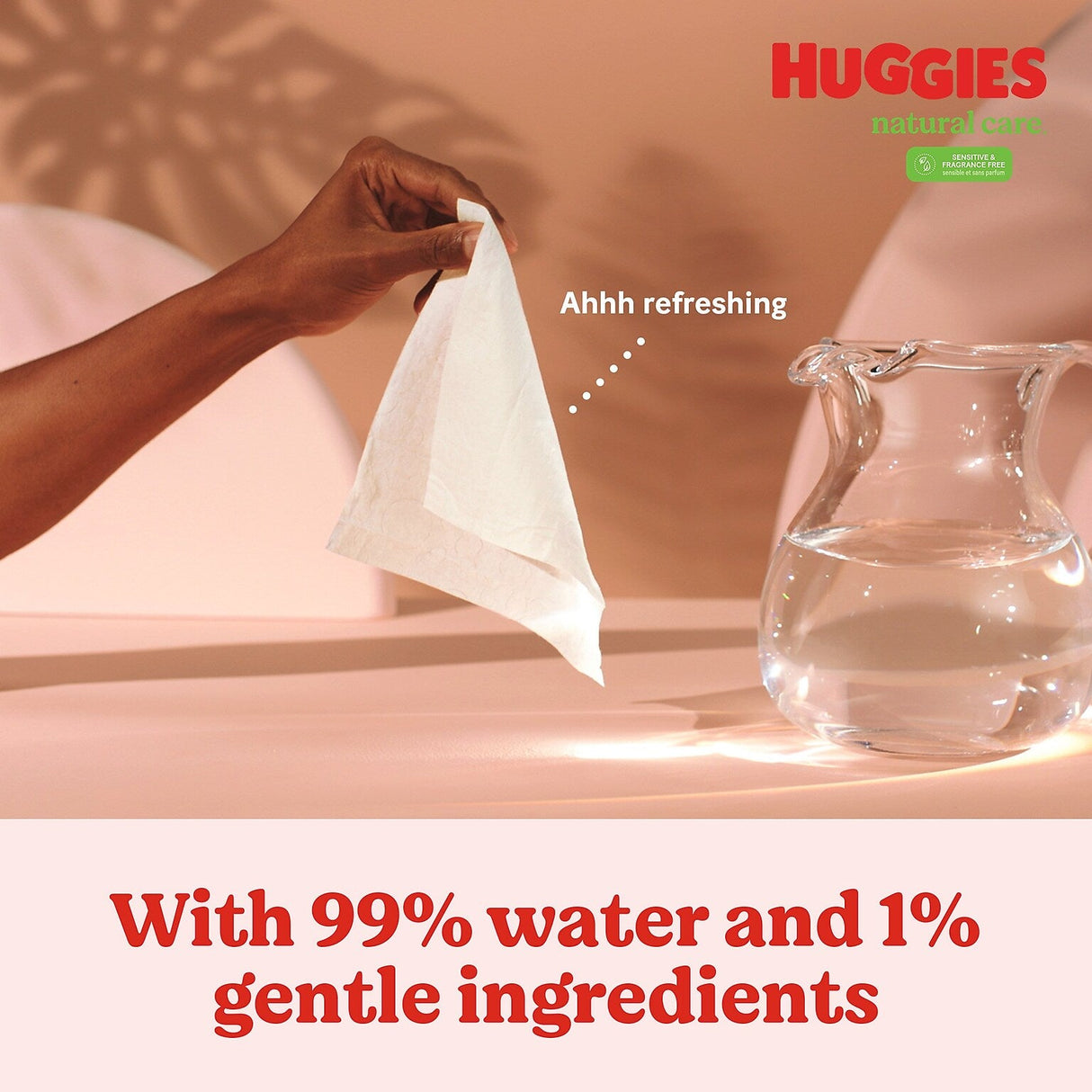 Huggies Natural Care Fragrance - Free Alcohol - Free Baby Wipes - 31803-Pack - LL Medico