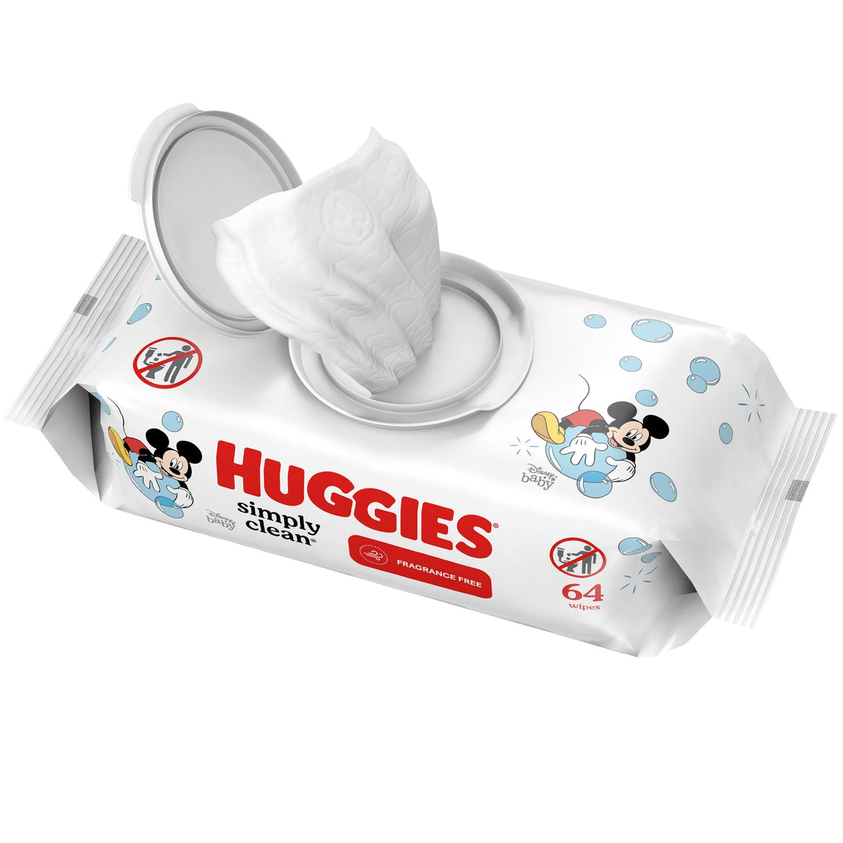 Huggies Simply Clean Unscented Baby Wipes Soft Pack - 48750-Pack - LL Medico