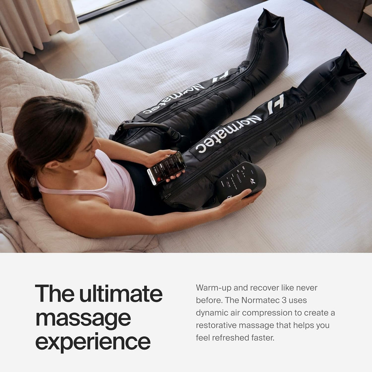 Hyperice Normatec 3 Legs Compression Boots, Standard - 63010001-03-Single - LL Medico