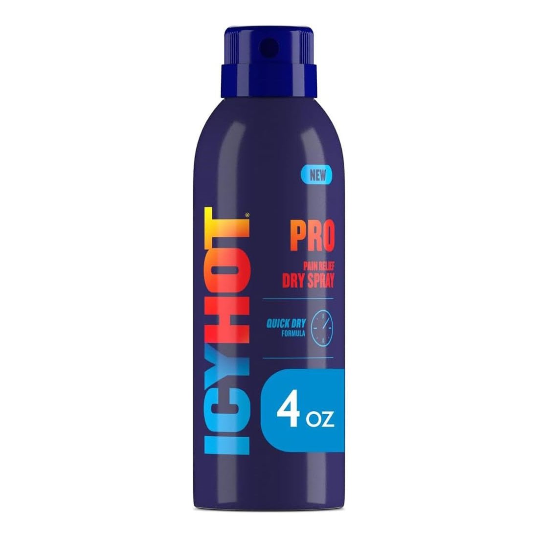 Icy Hot Pro Pain Relief Dry Spray, 4 oz Spray - 04116700804-Single - LL Medico