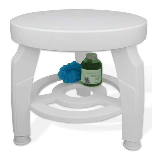 Ideaworks Non - Slip Swivel Shower Stool - JB5596 - LL Medico