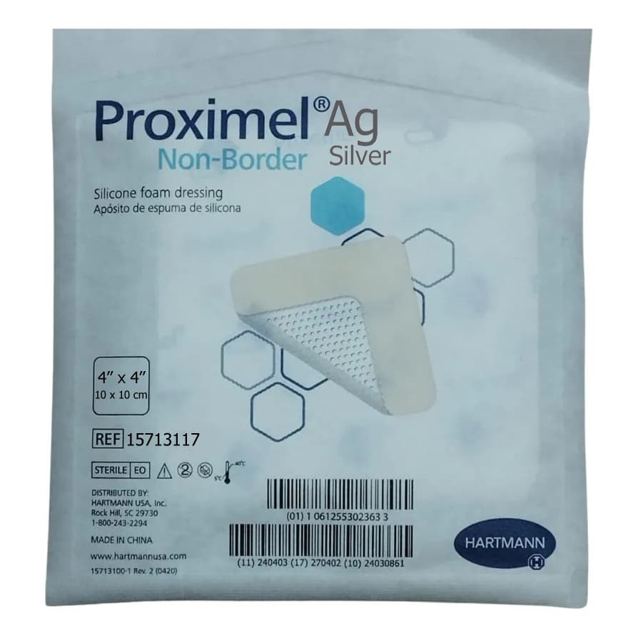 Proximel Foam Dressing, 4 x 4 Inch