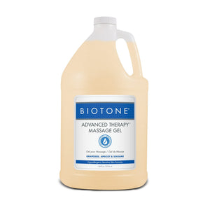 Biotone Advanced Therapy Massage Gel, Grapeseed, Apricot & Sesame, 128 fl oz