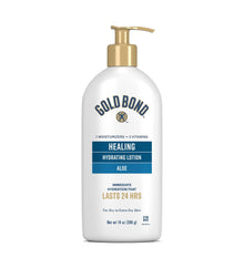 Gold Bond Healing Hydrating Lotion with Aloe, 14 oz Pump Bottle