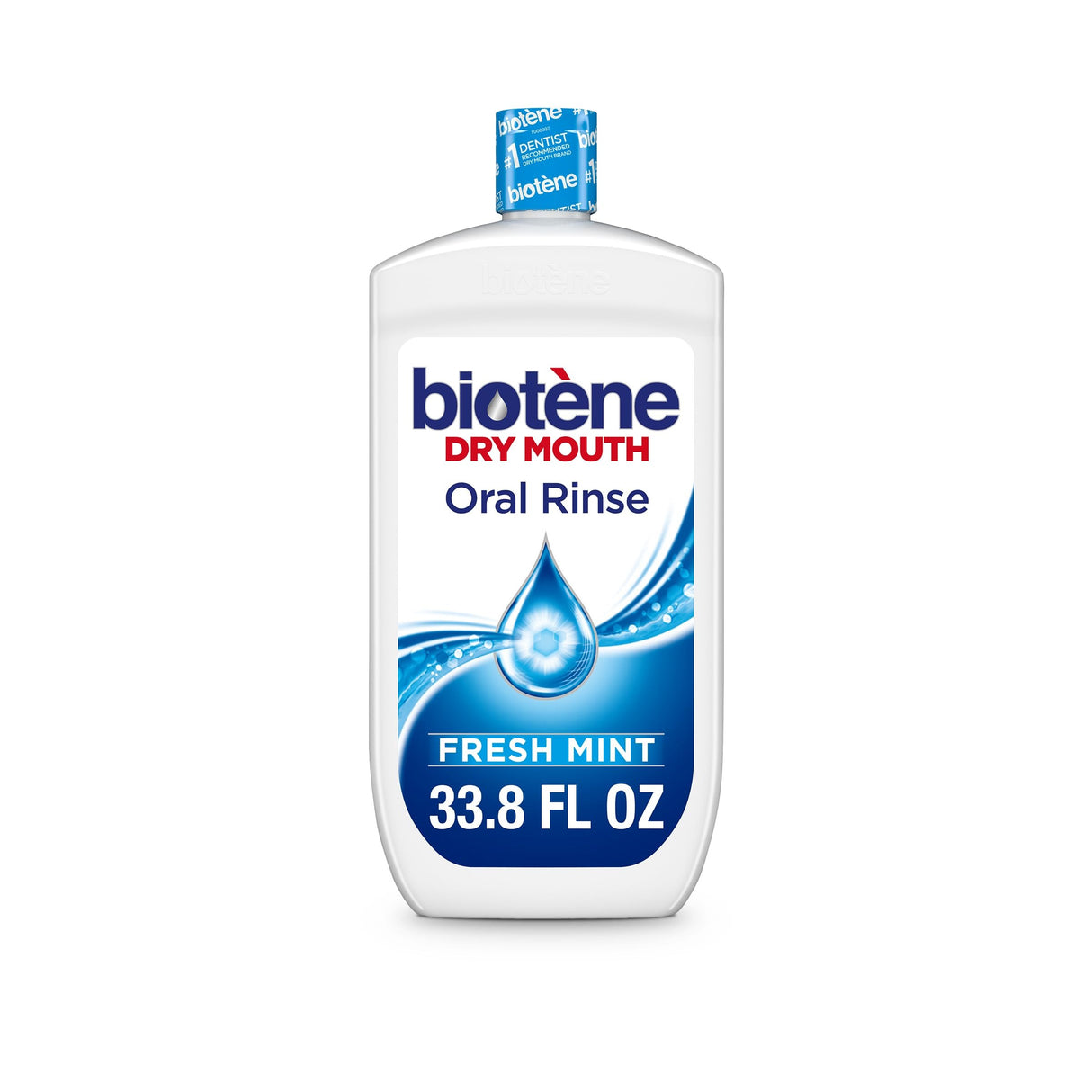 Biotene Dry Mouth Oral Rinse Liquid, Fresh Mint
