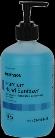 McKesson Premium Hand Sanitizer Gel, Summer Rain Scent, 18 oz