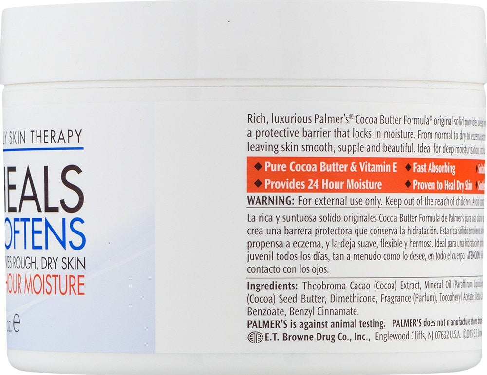 Palmer's Cocoa Butter Formula Cream with Vitamin E, 3.5 oz Jar