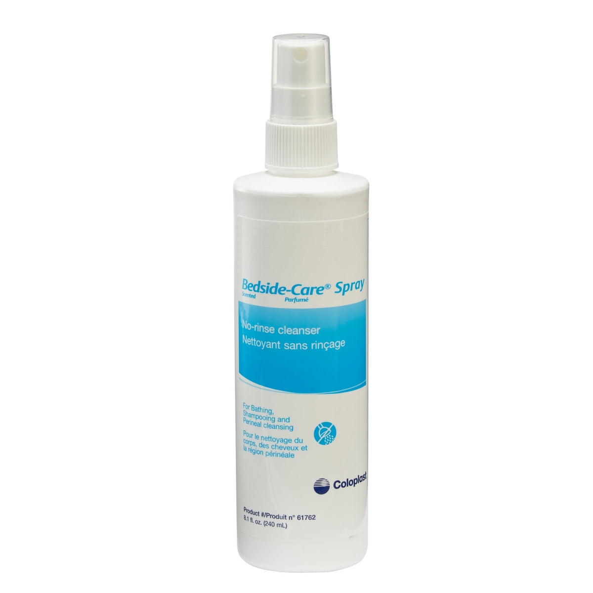 Coloplast Bedside-Care No-Rinse Cleanser Spray, Scented, 4.1 fl oz