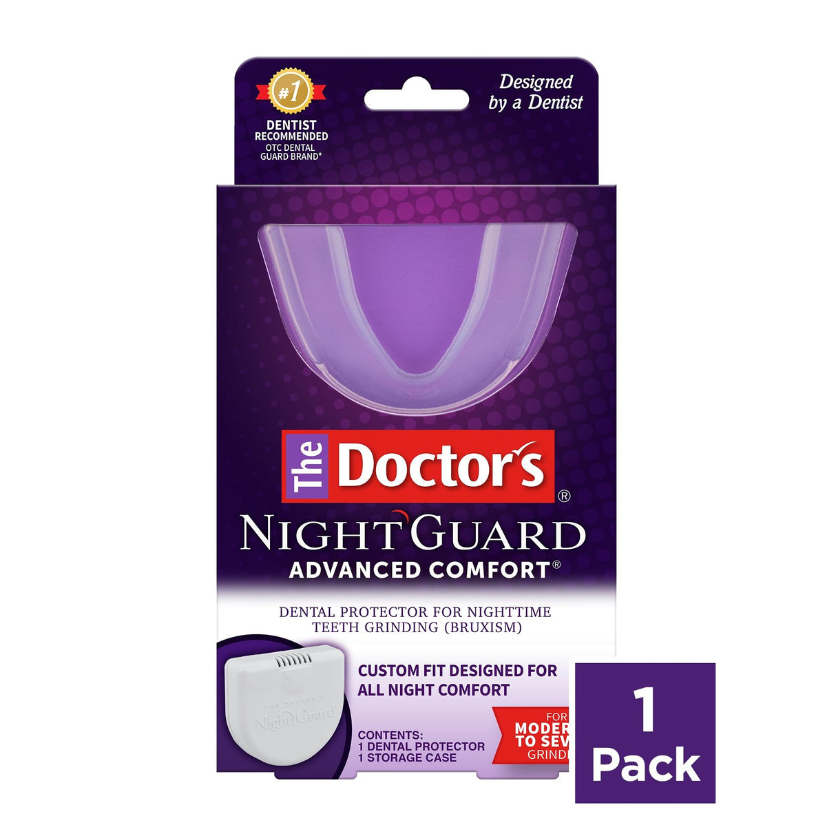 The Doctor’s Doctor's NightGuard Advanced Comfort Dental Protector, Single - 04203779922 - LL Medico